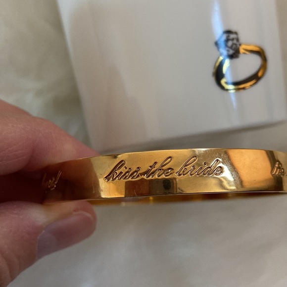 Kate spade wedding bundle! Bangle and Ms to Mrs insulated thermal travel mug - Picture 2 of 10